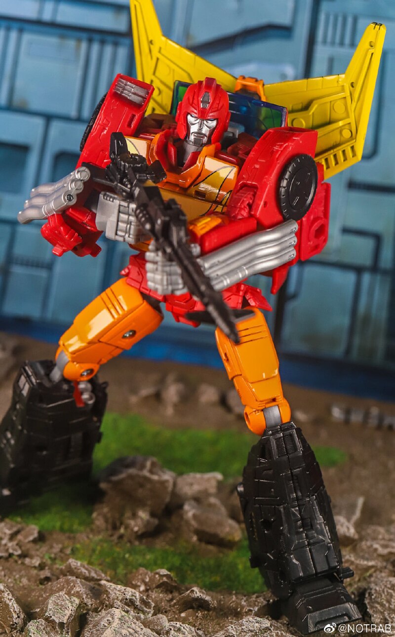 transformers generations war for cybertron kingdom rodimus prime commander action figure